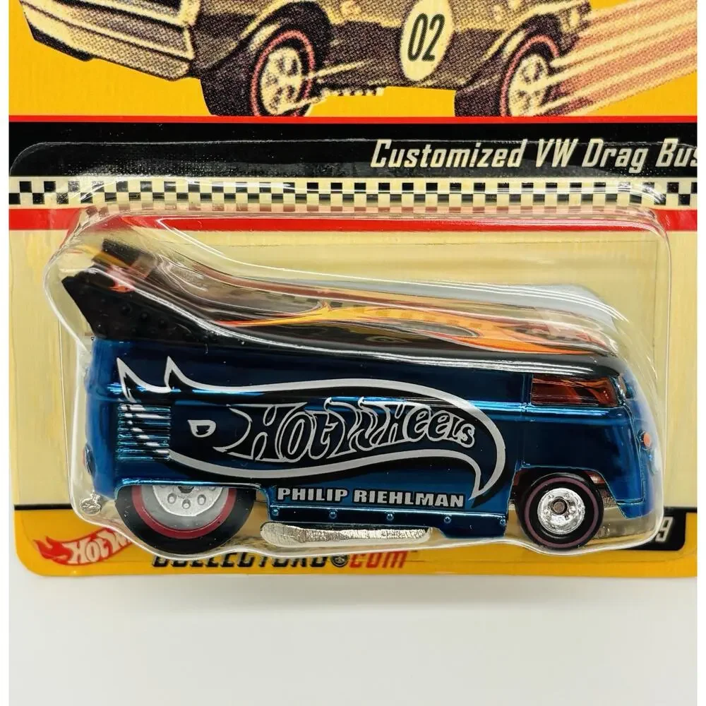 Hot Wheels Philip Riehlman Customized VW Drag Bus 10th Anniversary 8284/10000